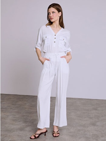 παντελόνα βαμβακερή μονόχρωμη sq1755.1821+4 σε προσφορά