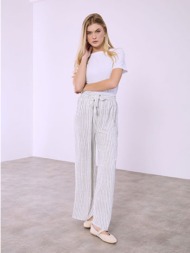 παντελόνα ριγέ με δέσιμο ...