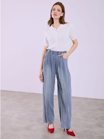 παντελόνα με διακοσμητικές ραφές sq7591.1817+2 σε προσφορά