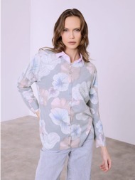 ζακέτα φλοράλ με strass ...