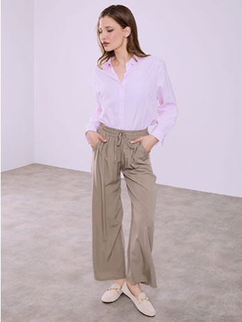 παντελόνα βαμβακερή μονόχρωμη sq1755.1821+2 σε προσφορά