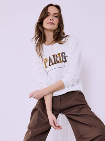 μπλούζα paris με strass sq7578.4349+1 σε προσφορά
