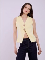 γιλέκο πλεκτό με ...