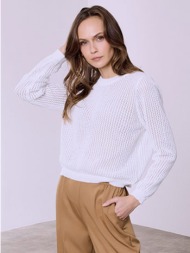 μπλούζα διάτρητη πλεκτή sq7693.4616+3