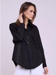 πουκάμισο μονόχρωμο με ...