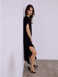 φόρεμα μάξι με άνοιγμα ...