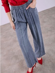 παντελόνα με διακοσμητικές ραφές sq7591.1817+1