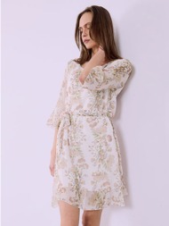 φόρεμα μίνι φλοράλ ...