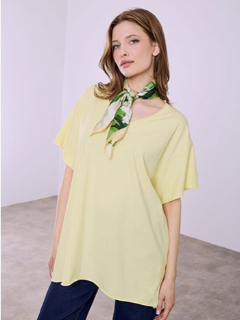 μπλούζα με βαμβάκι sq7639.4151+3