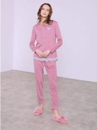 σετ πιτζάμας πουά με ...