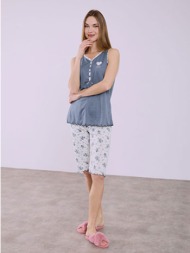 σετ πιτζάμας φλοράλ με ...