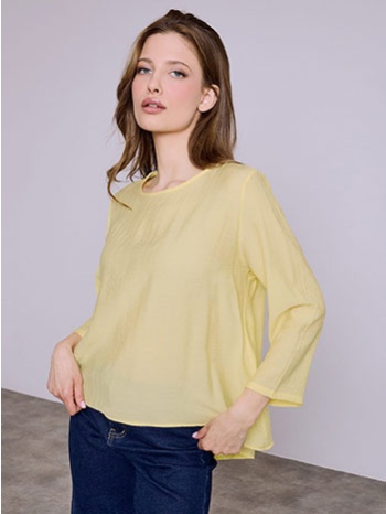 μπλούζα με όψη τσαλακωμένου sq7569.4517+2