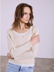 μπλούζα με όψη ζακέτας ...