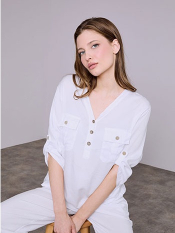 μπλούζα με τσέπες sq7866.4297+1