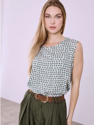 μπλούζα με πουά ...