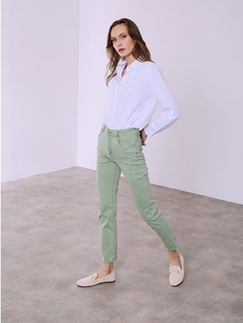 τζιν skinny μονόχρωμο με βαμβάκι sq1628.1933+2