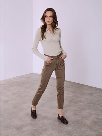 τζιν skinny μονόχρωμο με βαμβάκι sq1628.1933+5