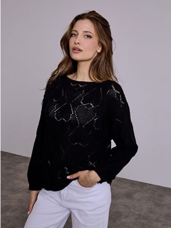 πουλόβερ πλεκτό με βαμβάκι sq7587.4155+1 σε προσφορά