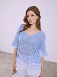 μπλούζα πλεκτή oversized sq7587.4128+1