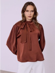 μπλούζα με ενσωματωμένο μαντήλι sq7578.4028+2