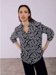 πουκάμισο με λουλούδια sq7616.3728+3