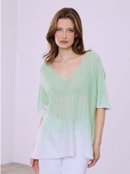 μπλούζα πλεκτή oversized ...