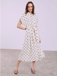 σεμιζιέ φόρεμα μίντι ...