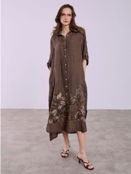 σεμιζιέ φόρεμα με ...