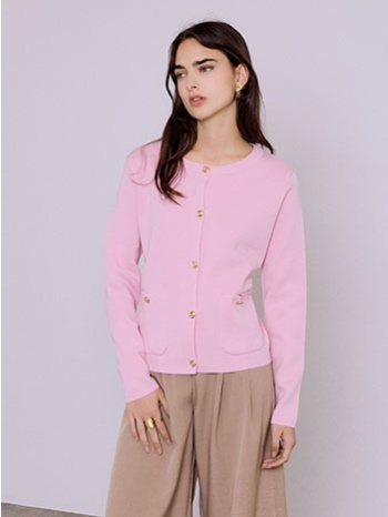 ζακέτα πλεκτή με τσέπες sq1738.5119+6 σε προσφορά