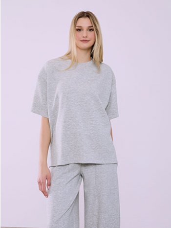 μπλούζα oversized με ανοίγματα στο πλάι sq874.4751+2 σε προσφορά