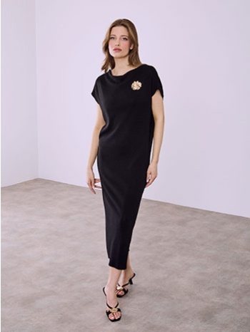 φόρεμα ντραπέ πλεκτό sq7880.8375+1 σε προσφορά