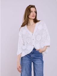 ζακέτα βαμβακερή sq9844.5055+1