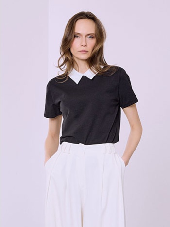 μπλούζα με γιακά sq7642.4035+3