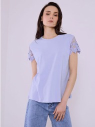 μπλούζα με μανίκι απο δαντέλα sq7616.4930+3