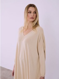 μπλούζα μακριά λεπτής πλέξης sq7587.4980+2