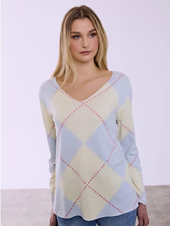 μπλούζα με ρόμβους sq7834.4617+6 σε προσφορά