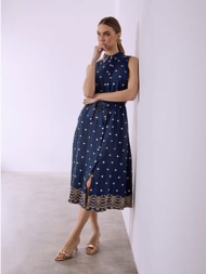 σεμιζιέ φόρεμα με ...