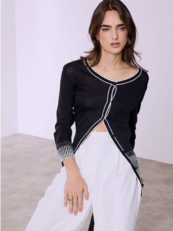 ζακέτα με strass sq7616.5537+1 σε προσφορά