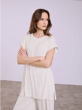 μπλούζα με ανοίγμα τα στο πλάι sq0028.4994+1