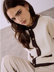 ζακέτα δίχρωμη sq1738.5121+5