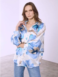 πουκάμισο oversized φλοράλ sq7569.3118+2