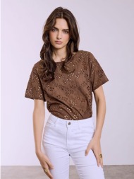 μπλούζα κεντητή διάτρητη sq8011.4541+2