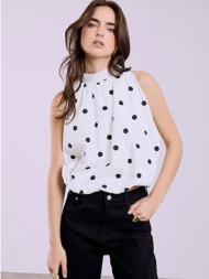 μπλούζα πουά sq7569.4111+1