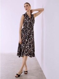 σεμιζιέ φόρεμα λεοπάρ ...