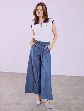 παντελόνα από βαμβάκι sq7629.1633+1