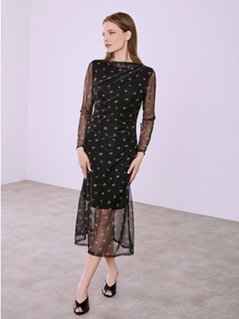 φόρεμα με διαφάνειες sq7569.8249+2 σε προσφορά