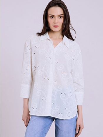 πουκάμισο κεντητό ασύμμετρο sq9844.3989+1