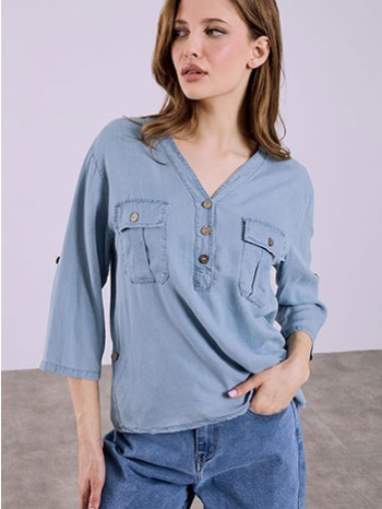 μπλούζα με τσέπες sq7866.4297+3