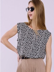 μπλούζα με πουά ...