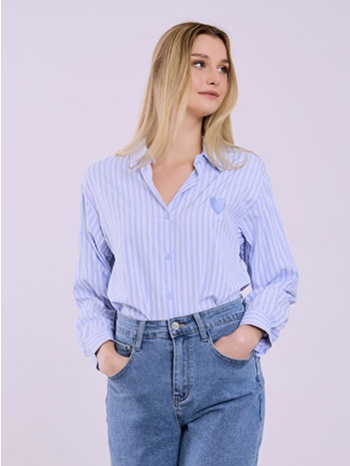 πουκάμισο ριγέ με καρδιά sq1426.3273+1 σε προσφορά